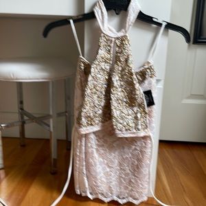 Holt 2 piece hand painted skirt set New without tags